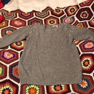 Soft Forever 21 beaded sweater
